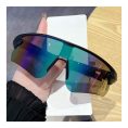 SHEIN - Lunettes de cyclisme enveloppantes à demi-monture – unisexes 3
