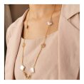 SHEIN - Chaîne de lunettes dorée – fleur de camélia 3