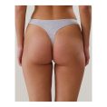 UNDIZ - Lot de 3 strings en coton TAOMIZ BASICSTRIZ – Noir, gris, blanc 2