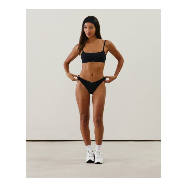 UNDIZ - Brassière en coton biologique COTONIZ – Noir 2