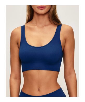 UNDIZ - Brassière seamless TULIPANIZ – Bleu
