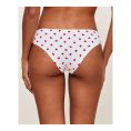 UNDIZ - Lot de 3 culottes en coton BOTTLIZ RIBHEARTIZ – Rouge et blanc 2