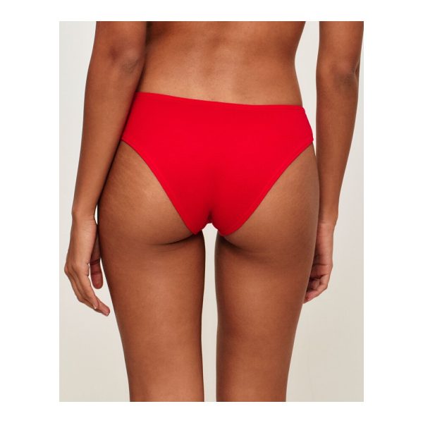 UNDIZ - Lot de 3 culottes en coton BOTTLIZ RIBHEARTIZ – Rouge et blanc 4