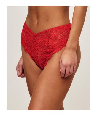 UNDIZ - Cheeky en dentelle florale HEARTGIRLIZ – Rouge