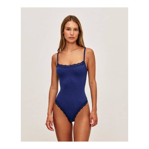 UNDIZ - Body en microfibre et dentelle NEW SOFTIZ – Bleu 2 UNDIZ - Body en microfibre et dentelle NEW SOFTIZ – Bleu 2