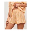UNDIZ - Ensemble chemise et short à rayures et motifs bananes FLORENIZ – Jaune 2