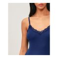 UNDIZ - Ensemble débardeur et short en jersey avec dentelle DAILYCOMFIZ – Bleu marine 4