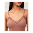 UNDIZ - Ensemble en jersey avec dentelle DAILYCOMFIZ – Marron 2