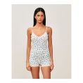 UNDIZ - Ensemble débardeur et short en jersey motif floral DAILYCOMFIZ – Blanc 2